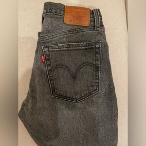 Levi’s 501 skinny black/grey